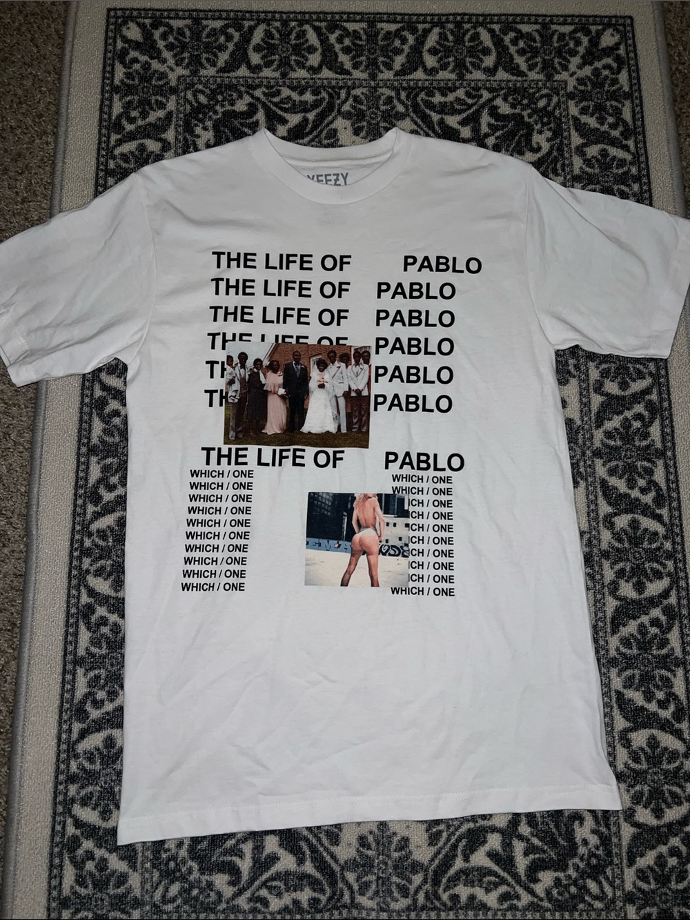 Yeezy Kanye West The Life of Pablo Tee Shirt